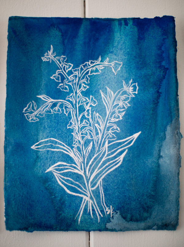 Blooms in Blue - Lily of The Valley