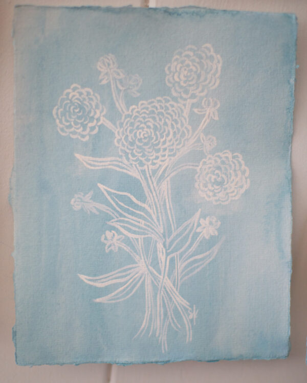 Blooms in Blue - Dahlias II